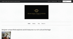 Desktop Screenshot of designeruniquefinds.com